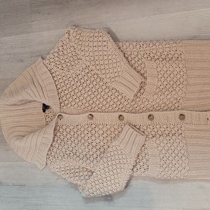 Talbot Large Petite button up sweater